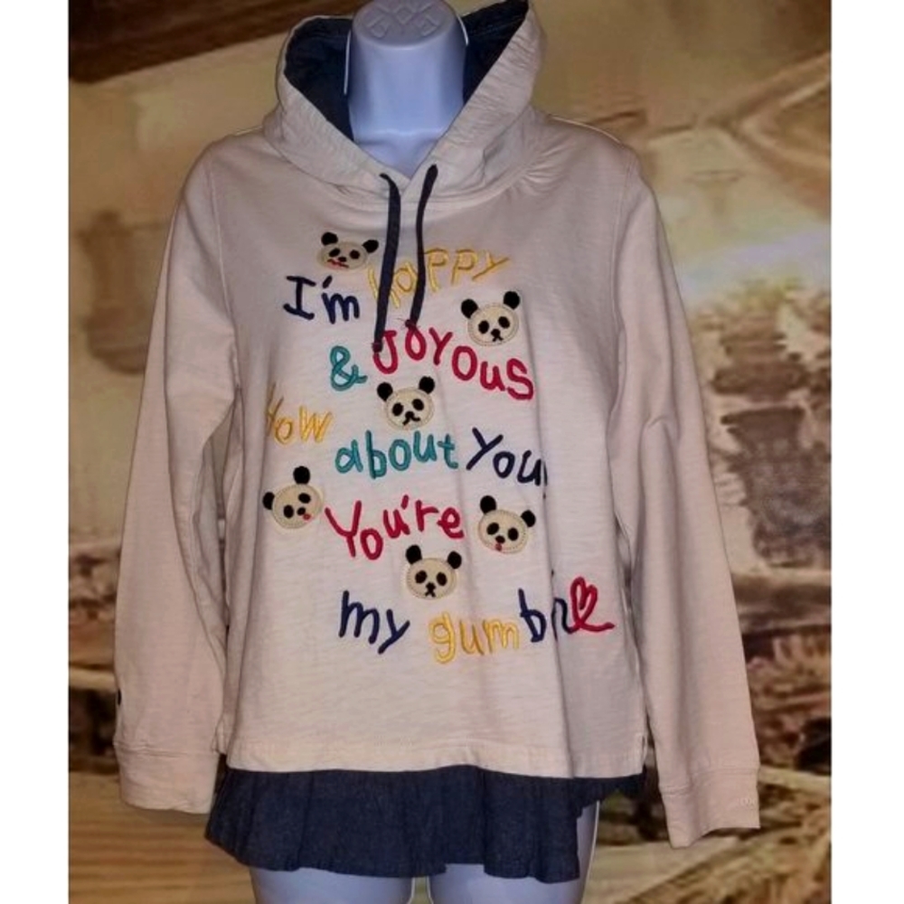 ROUGH top teen kid/girl cotton hoodie sweat shirt